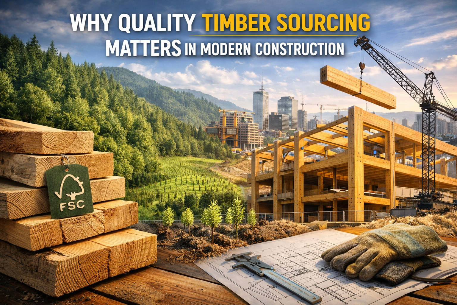 Why Quality Timber Sourcing Matters in Modern Construction