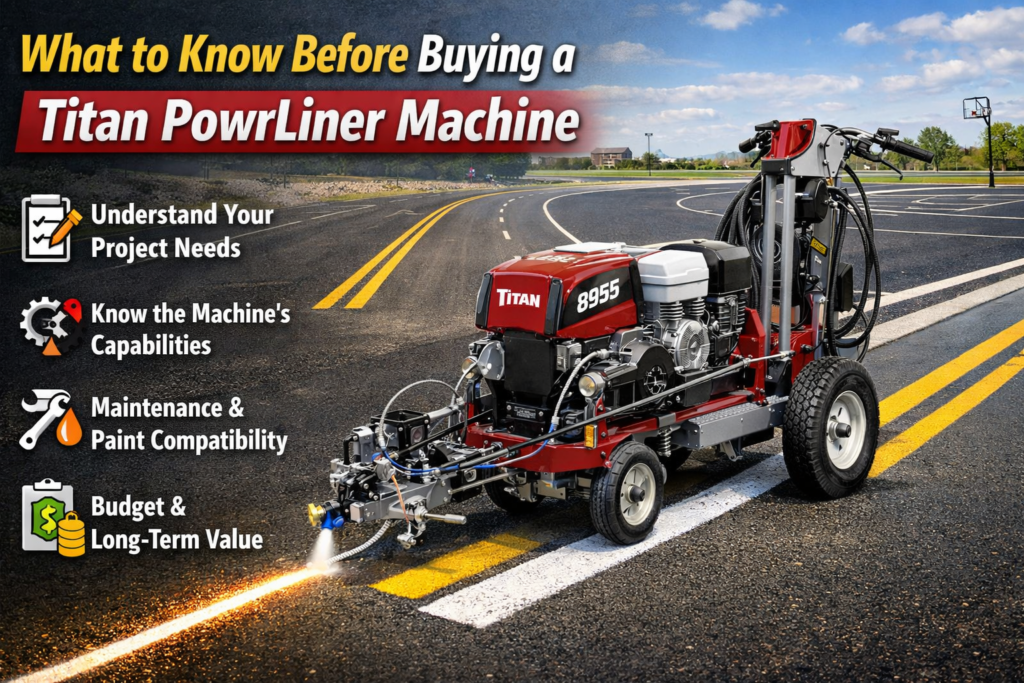 What to Know Before Buying a Titan PowrLiner Machine