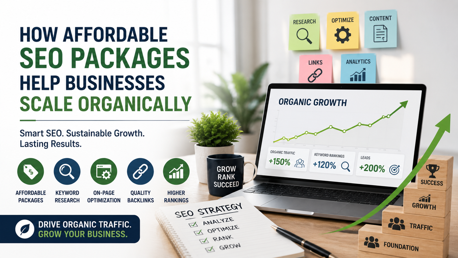 How Affordable SEO Packages Help Businesses Scale Organically