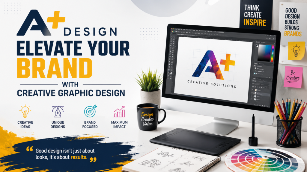 A Plus Design: Elevate Your Brand With Creative Graphic Design